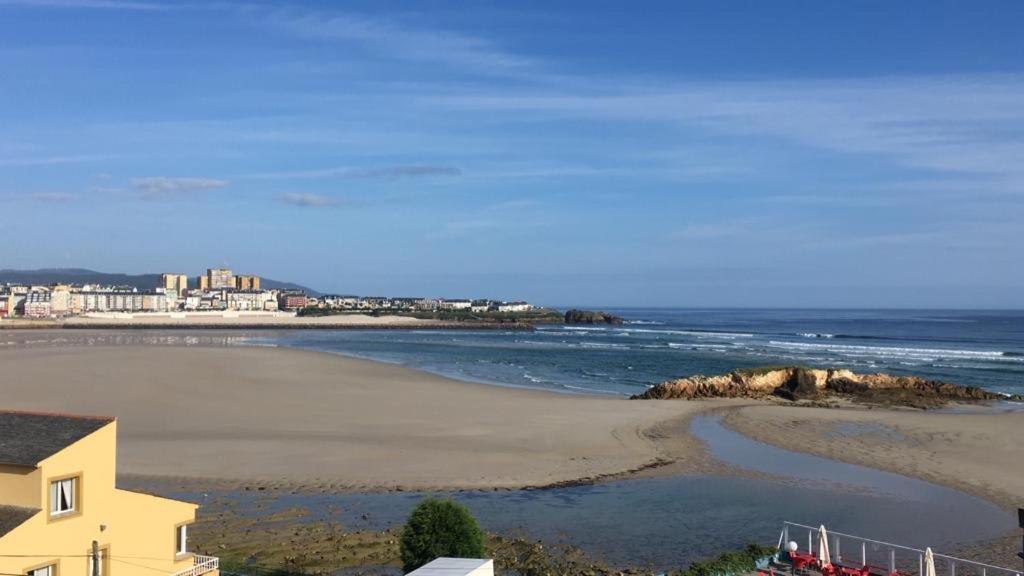 Apartamento Con Hermosas Vistas A La Playa Del Altar Sieiro المظهر الخارجي الصورة
